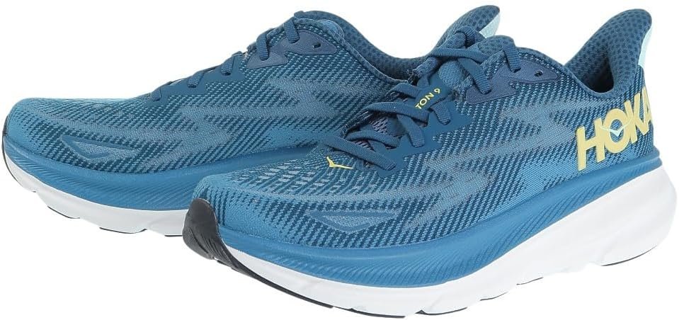 Hoka One One Clifton 9 - Zapatillas de Gimnasia para Hombre, Azul, 42 EU